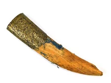 Antique 19 Century Middle East Turkish Jambia Knife Scabbard Sheath