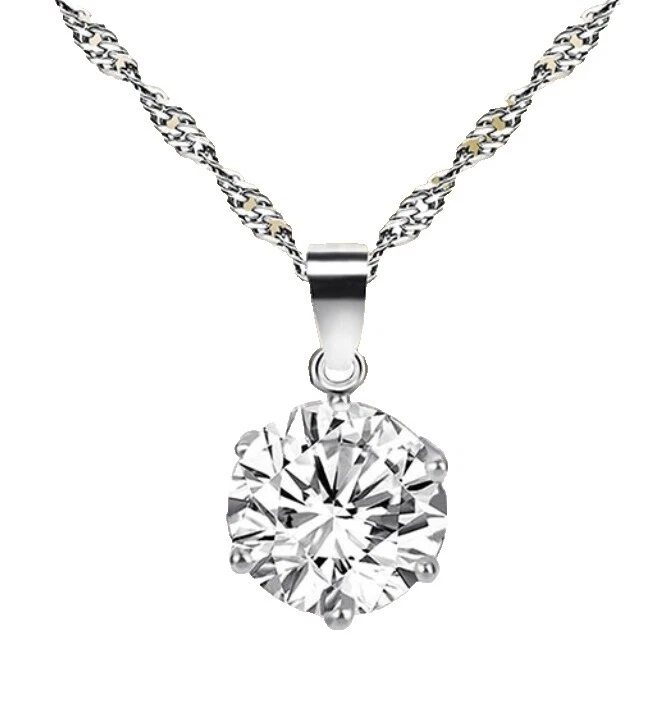 Silver Plated Beauty Plastic Fashion Necklaces & Pendants