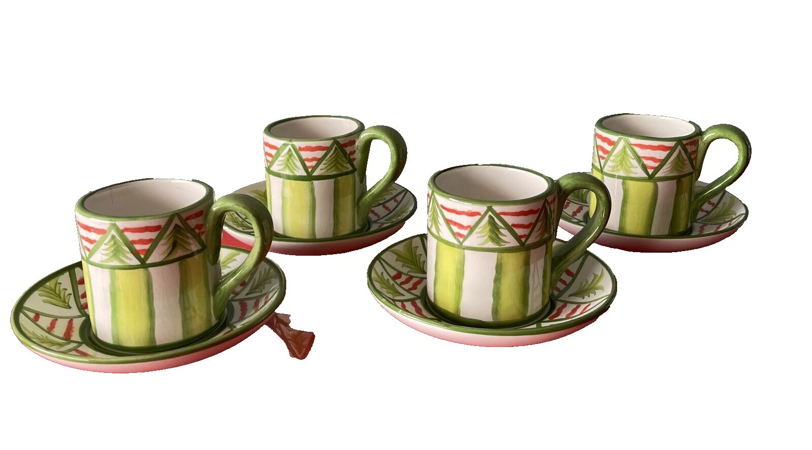 Espresso geométrica de porcelana conjuntos Taza y Platillo