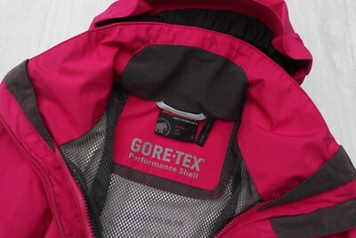 Women's MAMMUT Gore-Tex Performance Shell Jacket Full Zip S fits