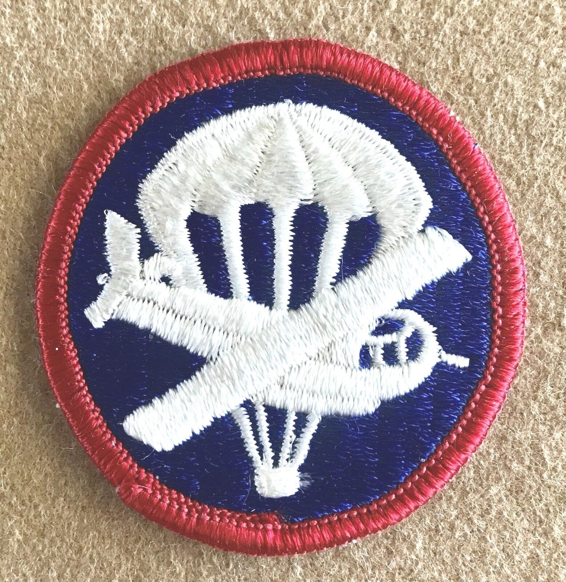 1940年代? US ARMY AIRBORNE 空挺部隊章ネックレス US ARMY AIRBORNE PARATROOPER GLIDER CAP HAT BADGE PATCH | eBay