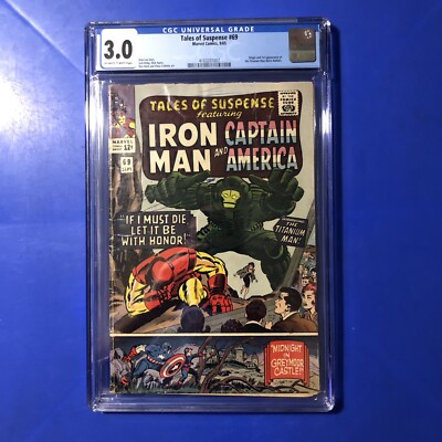 TALES OF SUSPENSE #69 CGC 3.0 1st APPEARANCE Titanium Man ARMOR WARS COMIC 1965