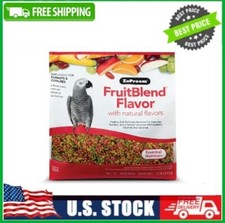 ZuPreem FruitBlend Flavor with Flavors, Daily Bird Food for Parrots Conures,12lb