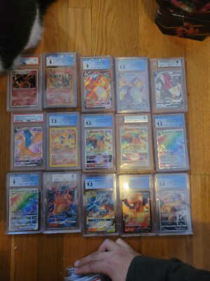 Graded Pokemon Card Collection; Graded Pokemon Lot GUARANTEED GRADED  CHARIZARD | eBay