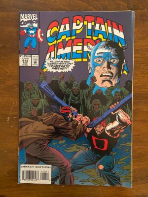 CAPTAIN AMERICA #418 (Marvel, 1968) VF- D-Man