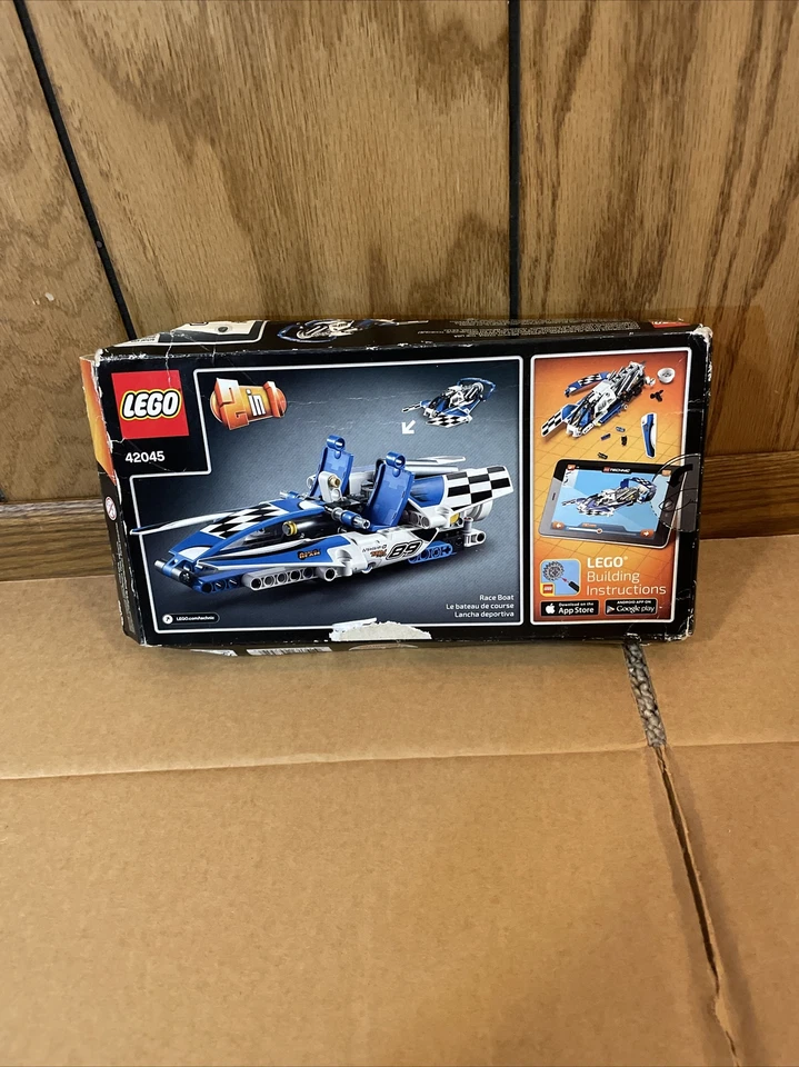 LEGO 42045 Technic Hydroplane Racer NEW SEALED damaged box - Изображение 2 из 3