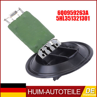 Widerstand Gebläseregler für VW Polo 6R 9N Audi A2 A1 Seat Ibiza 3 4 Skoda Fabia