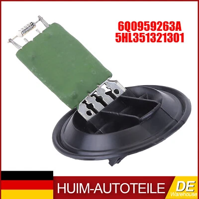 Widerstand Gebläseregler für VW Polo 6R 9N Audi A2 A1 Seat Ibiza 3 4 Skoda Fabia