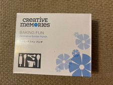 Creative Memories Baking Fun Decorative Border Punch Scrapbooking NIB