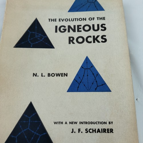 The Evolution of the Igneous Rocks Bowen, N.L. Vintage - Picture 2 of 24