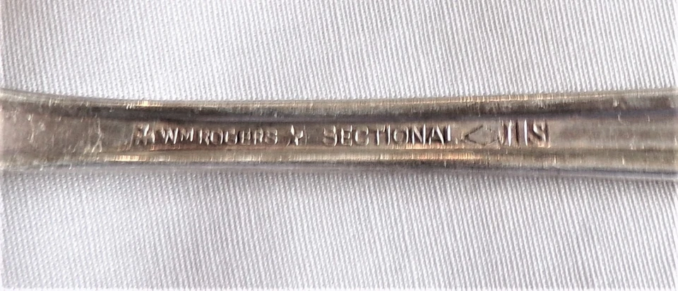 Wm. Cucharas de azúcar y cena Rogers - patrón Louisiane Foto 4 de 4