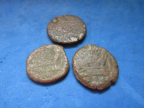 RARE Lot (3) Roman Republic Janus / Prow - Picture 4 of 6