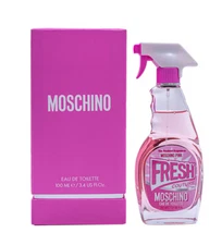 Moschino Fresh Pink Couture by Moschino 3.4 oz EDT Perfume for Women New In Box