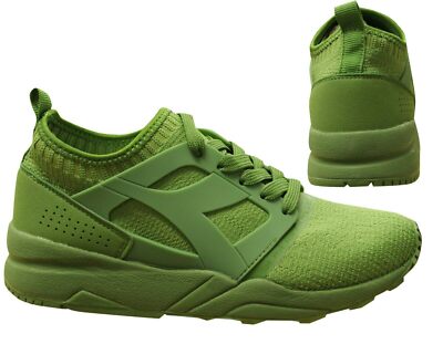 Diadora Evo Mens Green Trainers