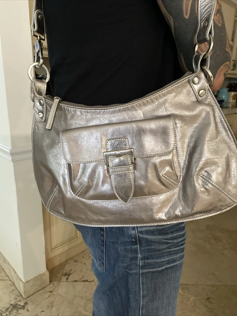 SUPERBE SAC CABAS Pourchet Toile Satinee Couleur Et Cuir Etat Neuf EUR