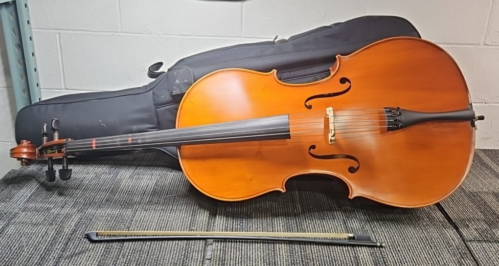 Eastman Strings ES Cello 4/4 Size Concert Model + Soft Case - READ