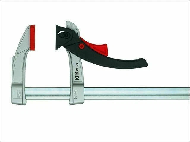 BESSEY KliKlamp 160x80mm Hebel-Schnellspannzwinge KLI mit Magnesium Spannbügeln (KLI16)