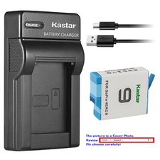 Kastar Battery Slim USB Charger for GoPro HERO9 GoPro HERO9 Black Edition Action