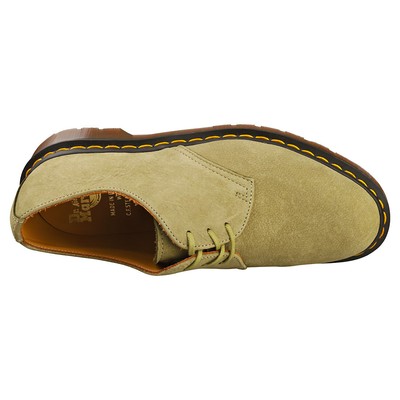 Dr. Martens 1461 Made In England – Bottines Plates-formes Vertes – Homme – Cuir Anglais