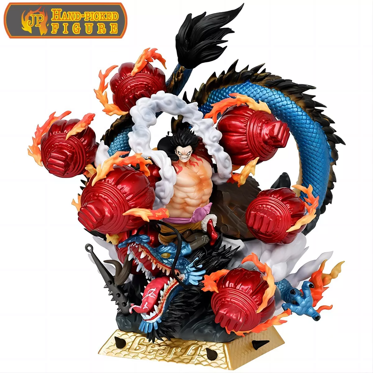 Figurine Dragon Luffy vs Kaido en livraison gratuite