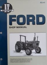 FORD TRACTOR  SHOP Manual / Book ( Various Models ) FO-41 (NLA)