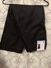 SOCIAL STANDARD by Sanctuary Womens Juliet Black Twill Crop PANTS Size 10 NWT