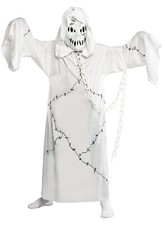 Cool Ghoul Ghost Spirit Boys Girls Halloween Fancy Dress Costume Outfit Age 3-10
