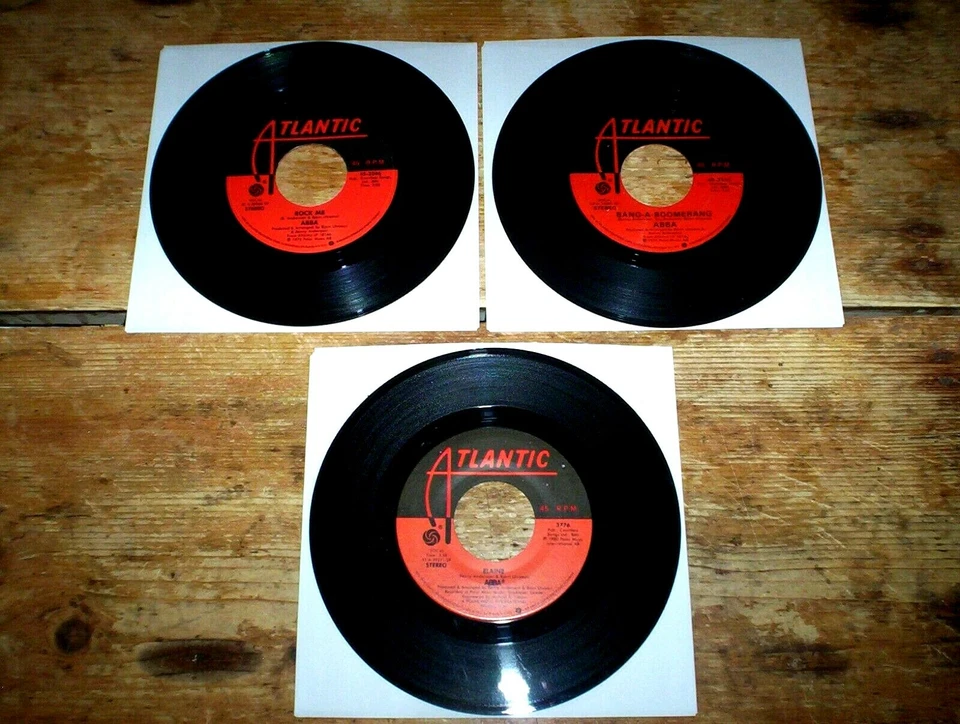 ABBA ( 3 ) 45 lot: FERNANDO / I DO, I DO, I DO, I DO, I DO / WINNER TAKES ALL NM - Image 2 of 2