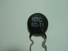 Ntc 5D-11 5R 11mm Ntc Thermistor Starting Current Limiter Power Fuse #9-1191