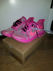 off white tulip pink