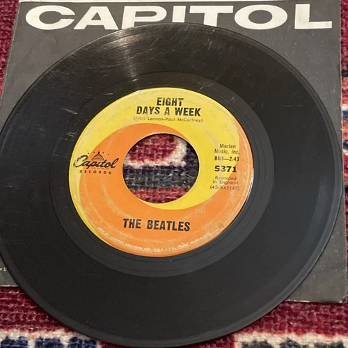 The Beatles Eight Days a Week 45 rpm Tested