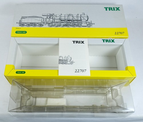 TRIX 22707 LEERKARTON Dampflok BR 1801 Klasse K Spur H0 OVP HO Leerverpackung !! | Zustand: Gebraucht