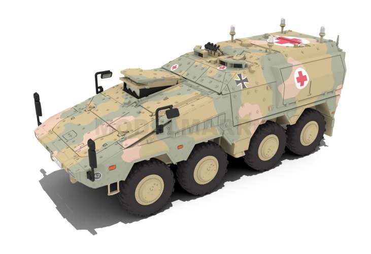 レベル 1/35 GTK BOXER sgSanKfz & LUCUS 中古品 レベル 1/35 GTK BOXER sgSanKfz & LUCUS 中古品