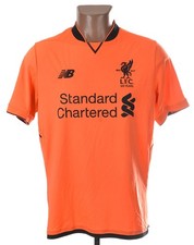 LIVERPOOL 2017/2018 THIRD FOOTBALL SHIRT NEW BALANCE SIZE M ADULT