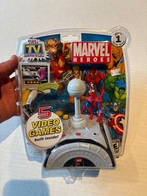 RARE MARVEL HEROES Plug & Play TV GAMES Spider-Man Video Game Joystick NEW