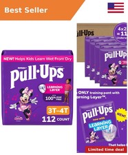 Pull-Ups Girls' Potty Training Pants, Size 3T-4T Training Underwear 32-40 lbs