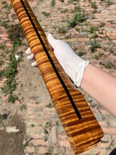 AAAA Stainless steel 22fret Roasted flame Maple Electric Guitar Neck Gloss