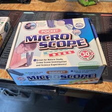 Interplay My Living World Pocket Plastic Microscope X 30 Magnification For Kids