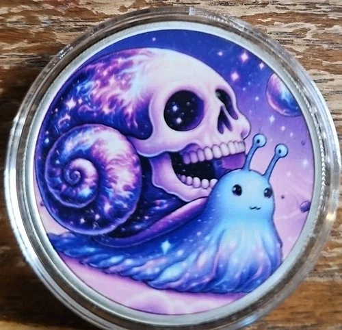 Haleybug 1oz Art Silver Round Number 8 Of Only 15 Minted