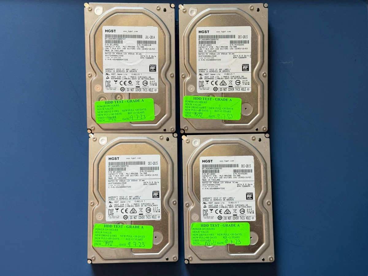 HGST 4 TB SATA III Internal Hard Disk Drives for sale | eBay