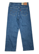 NEW Levi's Ribcage Straight Ankle Jeans Size 31 Women's Button Fly Denim 31x27