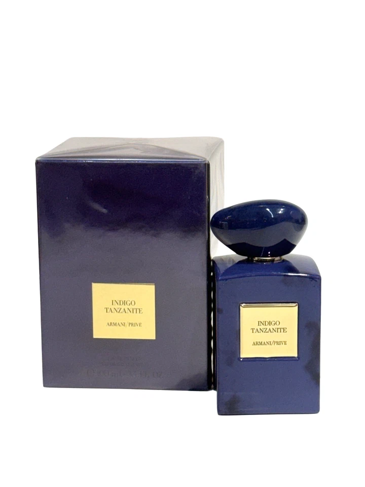 Giorgio Armani Prive Collection Indigo Tanzanita EDP 3,4 oz 100 ml Spray Unisex Foto 2 de 4