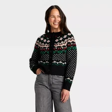 Women's Merriment Cardigan Sweater - Universal Thread
