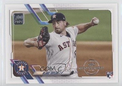 2021 Topps 582 Montgomery Club Blake Taylor #228 Rookie RC 2o7