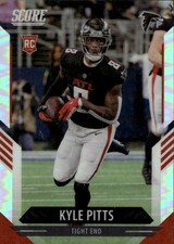 2021 Panini Chronicles Kyle Pitts #410 Score Update Rookies Silver Atlanta 16L