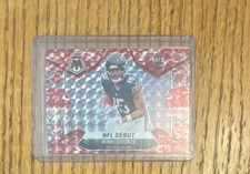 2024 Panini Mosaic Rome Odunze #281 Red Camo Mosaic Prizm NFL Debut Rookie Bears
