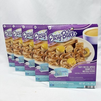 Easy-Bake Ultimate Oven Party Pretzel Dippers Refill Mix 1 Pack 3 Oz Qty 5