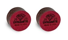 2 TIGER DYNAMITE Billiard CUE TIPS - Hard - 13 or 14 mm - AUTHORIZED DEALER