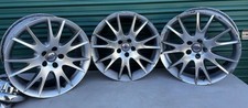 2007 - 2010 Volvo C70 17x7.5" Aluminum Alloy 14-Spoke OEM 30633786 Set Of x3
