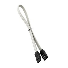 ModFlex Sleeved SATA 3 Cable White, 30cm